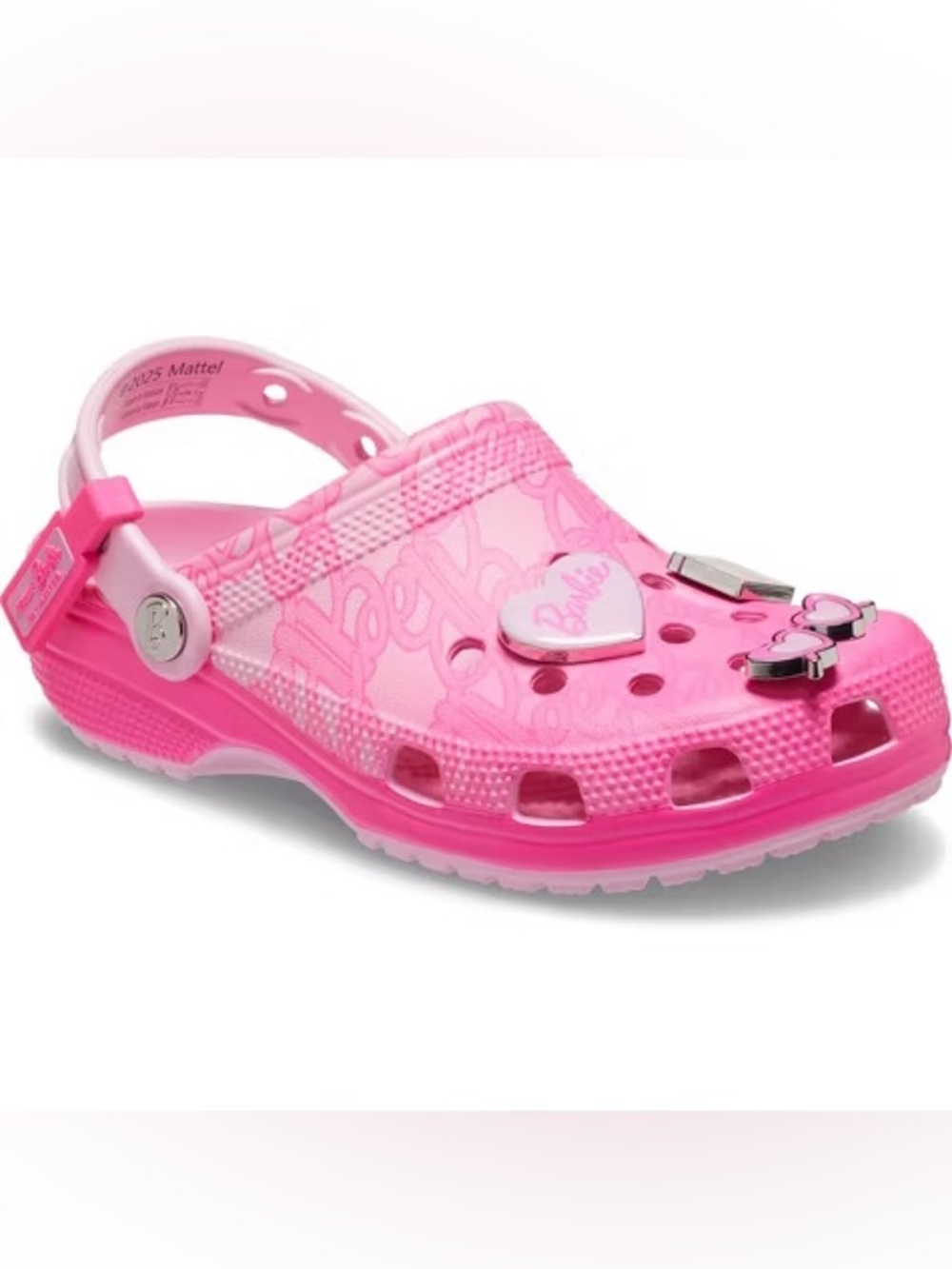 CROCS Mattel Barbie Monogram Classic Clog - Picture 13 of 16
